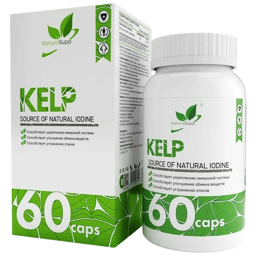 Kelp (ламинария) 300 мкг, 60 капсул фотография