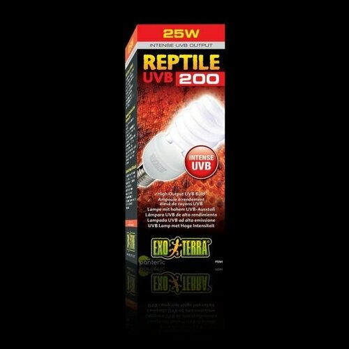 Лампа лампа галогенная Exo Terra Reptile UVB200 (PT2341) , 26 Вт фотография