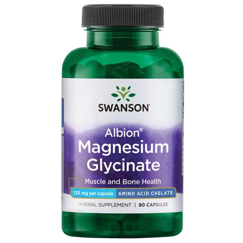 Swanson Magnesium Glycinate 133 mg (Глицинат Магния 133 мг) 90 капсул (Swanson) фотография