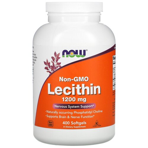 Lecithin капс., 1200 мг, 910 г, 400 шт. фотография