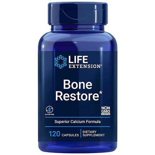 Капсулы Life Extension Bone Restore with Vitamin K2, 220 г, 120 шт. фотография