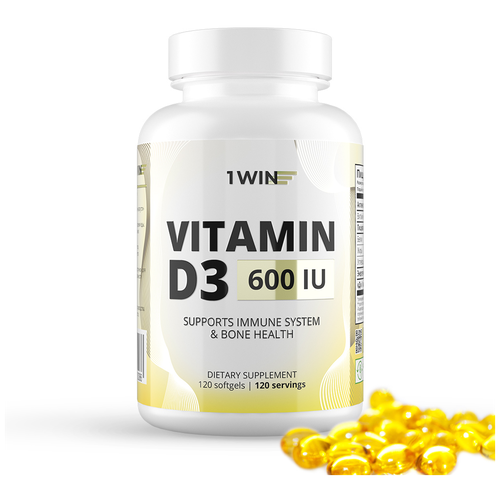 Vitamin D3, 600 МЕ фотография