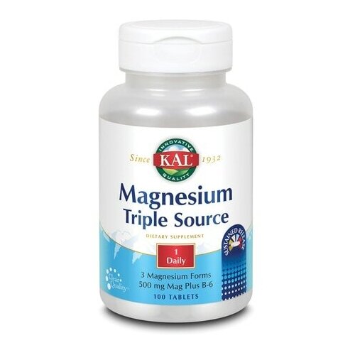 Magnesium Triple Source SR 100 таблеток (KAL) фотография