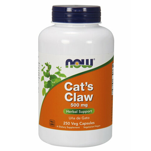 Cat's Claw 500 mg NOW (250 вег кап) фотография