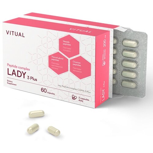 фотография Vitual Laboratories Леди 3 Плюс комплекс капс., 60 шт., купить за 10281 р