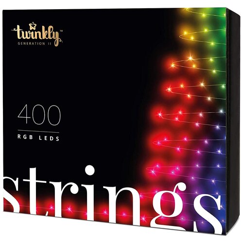 Smart-гирлянда Twinkly Strings RGB 400 (TWS-400 STP) фотография