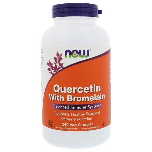 Quercetin With Bromelain капс., 340 г, 240 шт. фотография