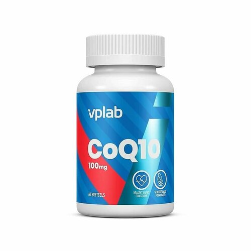 Коэнзим, антиоксидант VPLAB Q10 Coenzyme Q10 100 мг. фотография