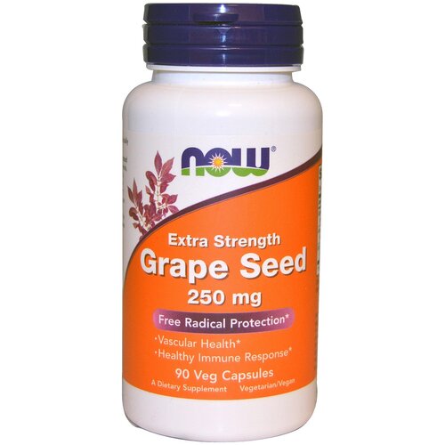 Grape Seed вег. капс., 250 мг, 80 г, 90 шт. фотография