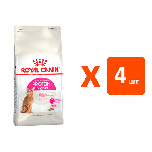 ROYAL CANIN PROTEIN EXIGENT для привередливых взрослых кошек 2 кг х 4 шт фотография