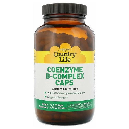 Капсулы Country Life Сoenzyme B-complex, 240 шт. фотография