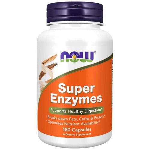 Super Enzymes капс., 0.8 г, 180 шт., 1 уп. фотография