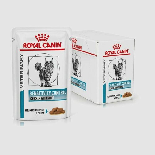 Влажный корм для кошек Royal Canin Sensitivity Control при пищевой аллергии, 85 г х 36 шт фотография