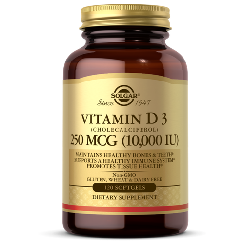 Vitamin D3 (Cholecalciferol), 10000 МЕ, 150 мл, 120 шт. фотография