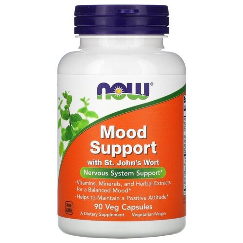 Капсулы NOW Mood Support, 110 г, 90 шт. фотография