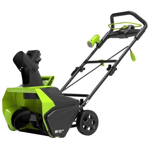 Снегоуборщик аккумуляторный Greenworks GD40 2600607 с аккумулятором 4 А.ч, 40 В, 4мА·ч фотография