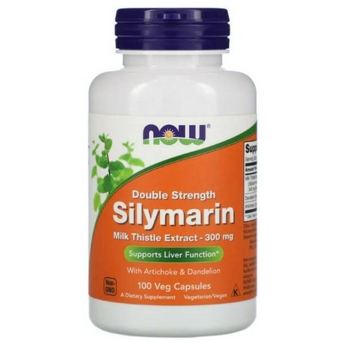 NOW Silymarin Milk Thistle 300 mg, 100 капс. фотография