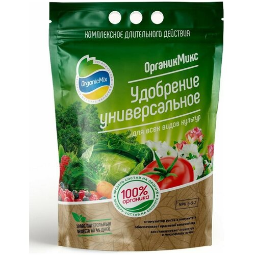 Удобрение Organic Mix Универсальное, 2.8 л, 2800 г, 1 уп. фотография