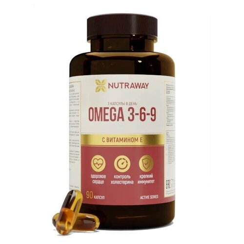 Nutraway Omega 3-6-9 капс., 90 шт. фотография