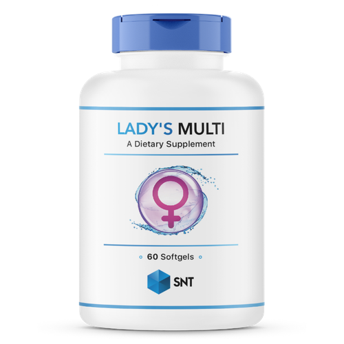 SNT Lady's multi 60 softgel / СНТ женские мультивитамины 60 софтгель фотография