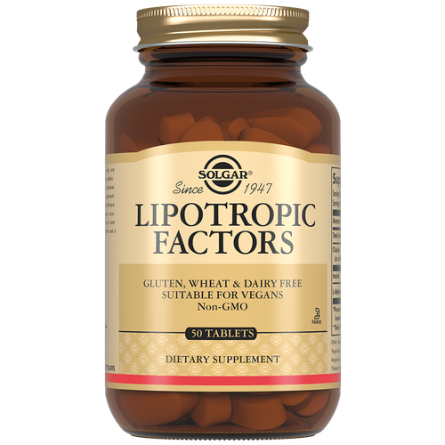 Lipotropic Factors таб., 150 мл, 205 г, 50 шт., 1 уп. фотография