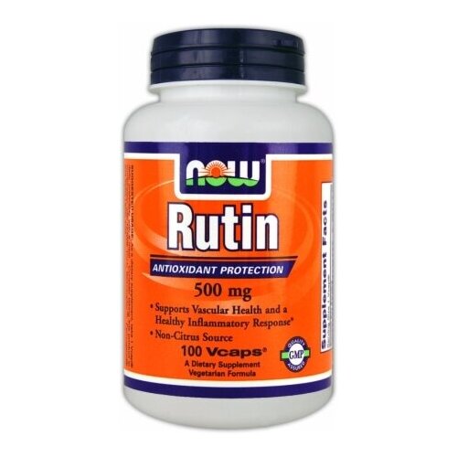 Активное долголетие NOW Rutin 450 Mg 100 капс фотография