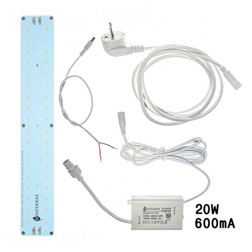 Фитолампа / Фитосветильник для досветки 4.9 Booster line 660nm+385nm+730nm, 39см 18Вт фотография