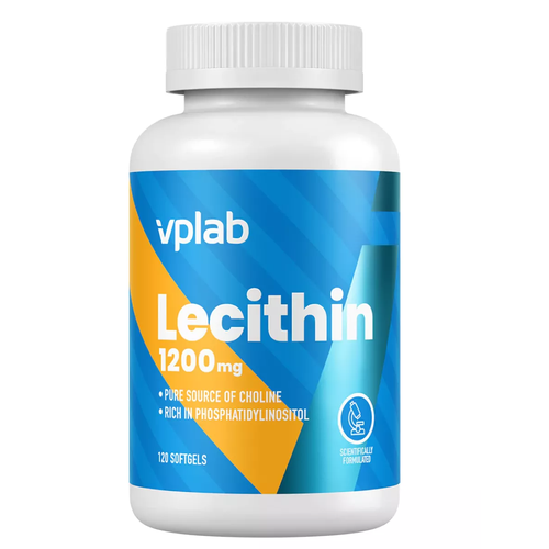 VPLab Lecithin капс., 1200 мг, 250 г, 120 шт. фотография