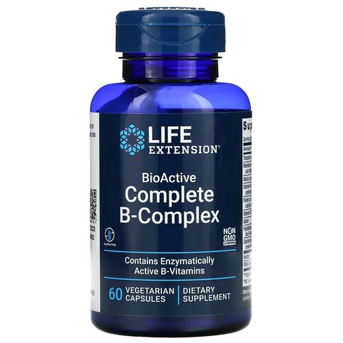 BioActive Complete B-Complex, 60 шт. фотография