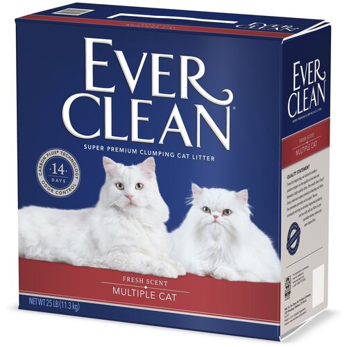 Комкующийся наполнитель Ever Clean Multiple Cat, 10л, 1 шт. фотография