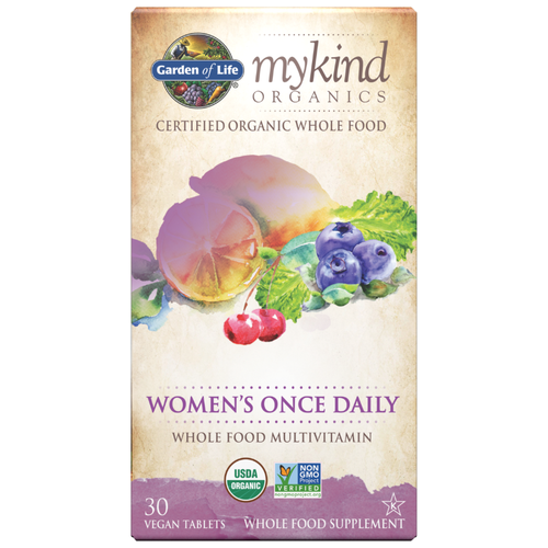 Garden Of Life MKO women`s once daily (для женщин один раз в день) 30 вег таблеток фотография