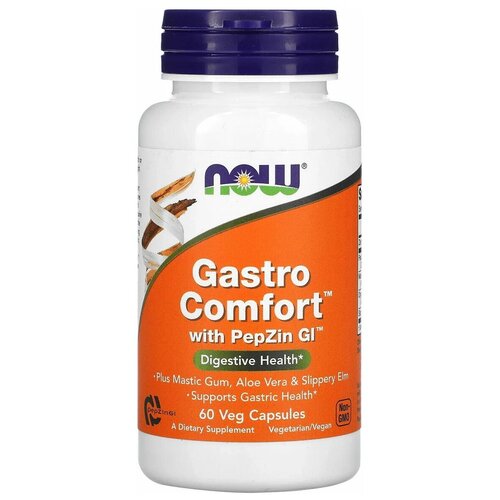 Gastro Comfort with PepZin GL капс., 0.2 г, 60 шт., нейтральный, 1 уп. фотография