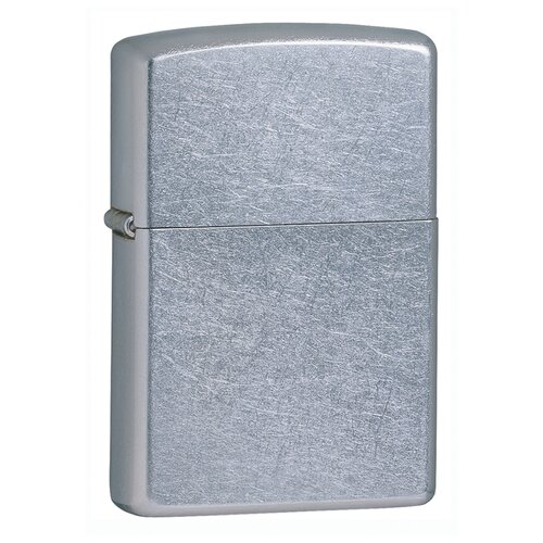 Бензиновая зажигалка ZIPPO Classic 207 с покрытием Street Chrome фотография