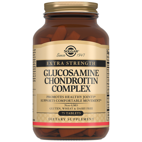 Extra Strength Glucosamine Chondroitin Complex таб., 75 шт., нейтральный фотография