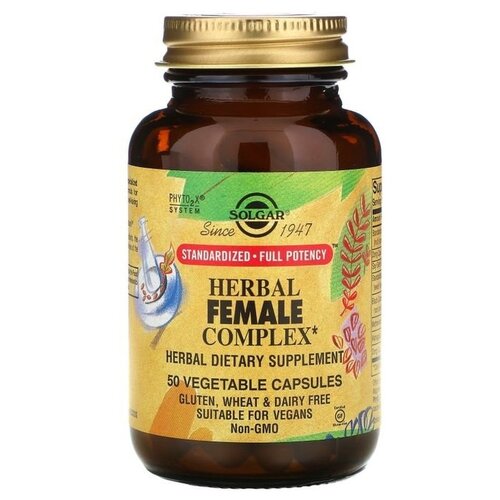 Solgar Herbal Female Complex капс., 160 г, 50 шт. фотография