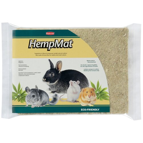 PADOVAN HEMP MAT коврик для грызунов и кроликов пенька большой 50 х 115 см (1 шт) фотография