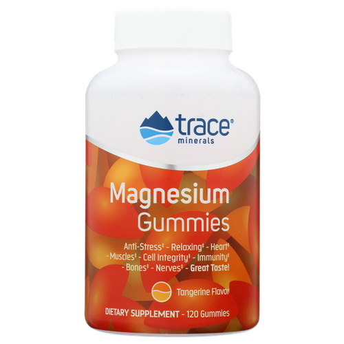 Trace Minerals Magnesium Gummies 120 gummies / Трейс Минералс Мармеладки с магнием 120 шт (Мандарин) фотография