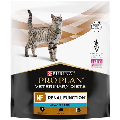 Сухой корм Purina Pro Plan Veterinary Diets NF Renal Function для кошек при патологии почек, поздняя стадия 350 г фотография