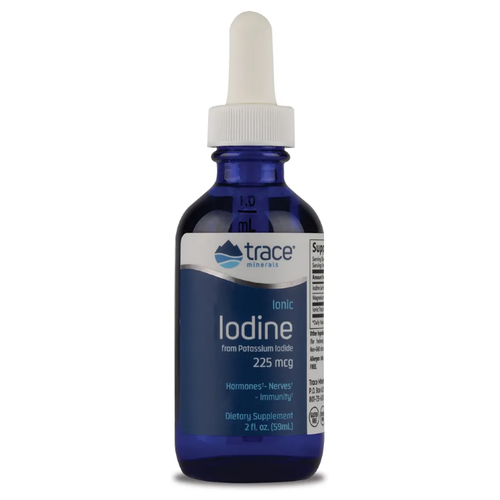 Trace Minerals Liquid Ionic Iodine 225 mcg 59 ml / Жидкий Ионнизированный Йод 225 мкг 59 мл фотография