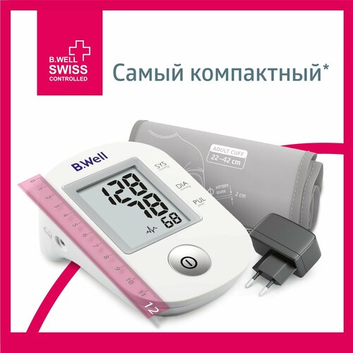 Тонометр B.Well PRO-33 (М-L) + адаптер с поверкой фотография