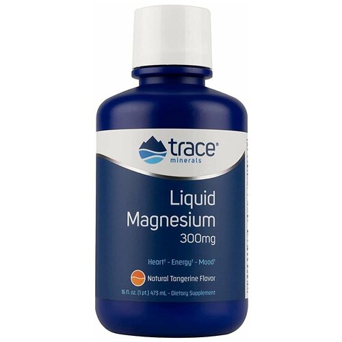 Trace Minerals Liquid Magnesium 300 mg 473 ml / Трейс Минералс Жидкий Магний 300 мг 473 мл фотография