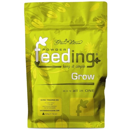 Комплексное удобрение Green House Powder Feeding Grow 500 гр. фотография