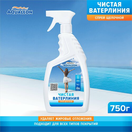 Очиститель ватерлинии Aqualeon (спрей щелочной) 0,75 кг фотография