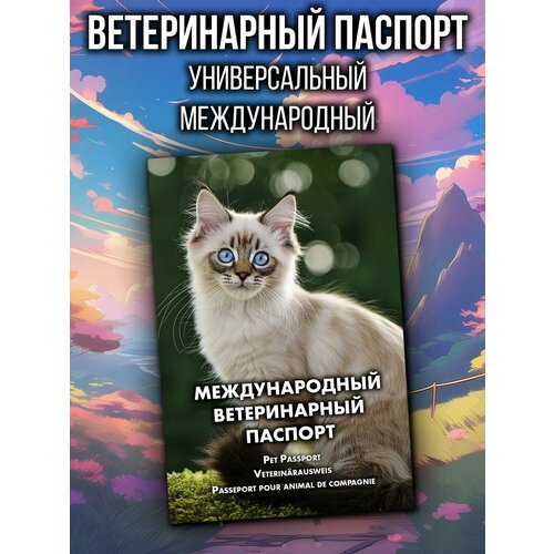 Ветеринарный паспорт для кошек и собак международный фотография