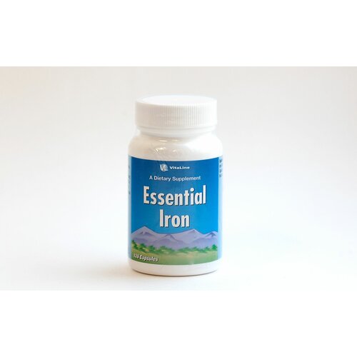 Железо эссенциальное, Essential Iron, Vitaline, 230 мг фотография