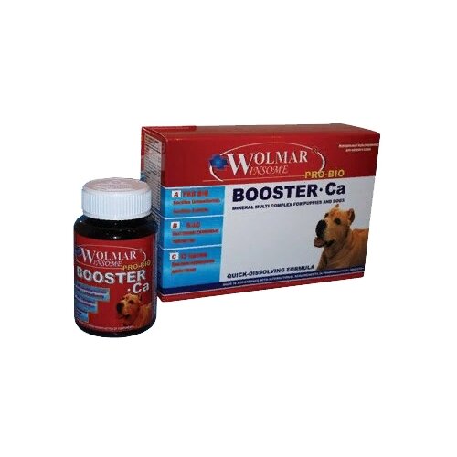 Витамины Wolmar Winsome Pro Bio Booster Ca для щенков средних и крупных пород , 540 таб. фотография