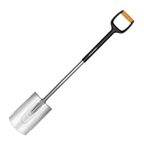 Лопата Fiskars Xact (L) закругленное лезвие 131481 (1003681) фотография