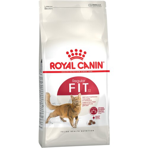 Сухой корм royal canin для домашних кошек с нормальной активностью feline health nutrition fit 32 400г фотография