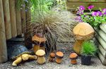 brun des plantes décoratives Nouvelle-Zélande Carex De Cheveux des céréales Photo